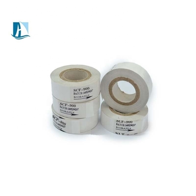 30mm * 100m LC1 Hot Stamping Foil Roll Μαύρες ταινίες κωδικοποίησης για εκτύπωση ημερομηνίας λήξης