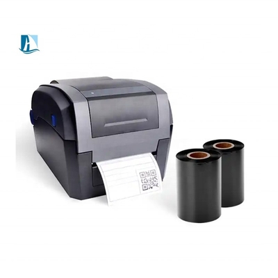 Βαθμός κερί ρητίνης Barcode TTR μελάνι ετικέτες Τυποποιητής κορδέλα 55mm * 450m για τη θερμική μεταφορά