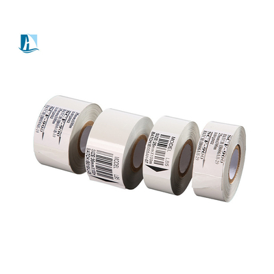 12mm πλάτος θερμική μεταφορά ταινία για Custom χρώμα γραμμικό κώδικα ετικέτα εκτυπωτή 500m μήκος