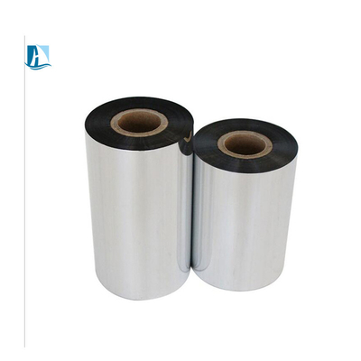 Πλήρης ταινία εκτυπωτή 40mm*300m Ταινία θερμικής μεταφοράς σε μαύρο 4 χρωματικές παραλλαγές