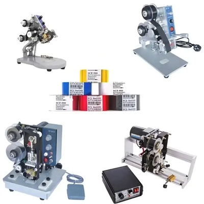 12mm Hot Stamp Ribbon Roll για εκτυπωτή ετικέτας Ενισχύστε την αποτελεσματικότητα της εκτύπωσης ετικέτας σας