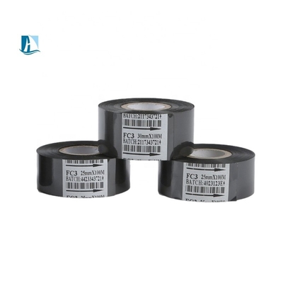 35mm πλάτος Hot Stamp Ribbon 100m μήκος Μαύρο ρολόι κωδικοποίησης ημερομηνίας για κωδικοποιητή ημερομηνίας συμβατό