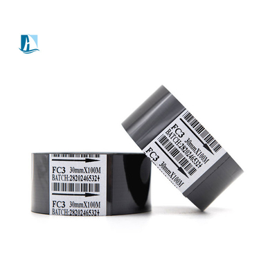 25mmx100m Ζεστή ταινία κωδικοποίησης για HP241B HP241 Μηχανή κωδικοποίησης ημερομηνίας Θέρμανση 100C-160C