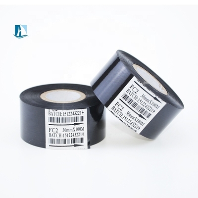 30mm πλάτος Χρυσό Ασημένιο καυτό σφραγίδα κορδέλα για ημερομηνία και αριθμό παρτίδας εκτύπωση 100M μήκος