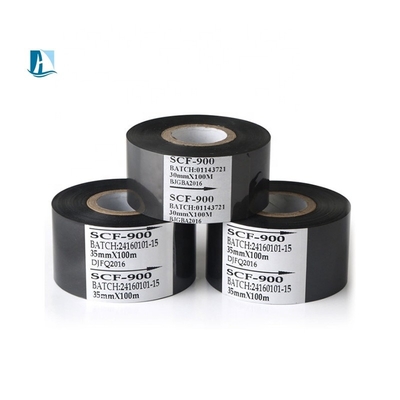 Πλήρης αντίσταση τριβής DY-8 HP241 μηχανή θερμής κωδικοποίησης ταινία 30mm * 100M για εκτύπωση ημερομηνίας