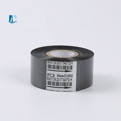 Θερμοκρασία 100C-160C Φόλιου ταινίας θερμής σφράγισης για κωδικοποίηση ημερομηνίας Μαύρο/Κόκκινο/Πράσινο/Μπλε/Χρυσό