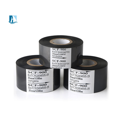 SCF-900 ταινία 25mm*100m ταινία θερμής σφράγισης για ταχύτητα κωδικοποίησης εκτυπωτή 30-600/λεπτο