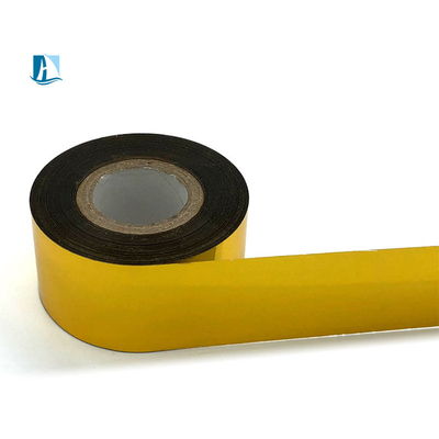 Χρυσό φύλλο θερμής σφραγίδας PET για LC1 Μαύρο 40mm*100m h200fr μηχανή σφραγίσματος θερμής φύλλας