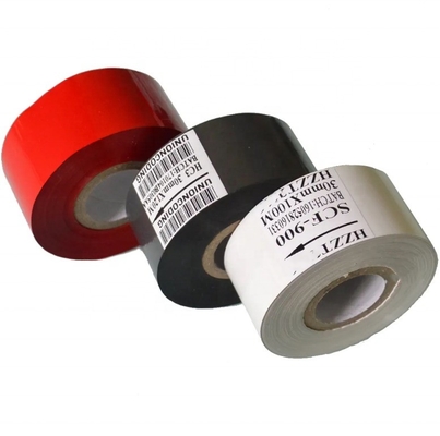 Χρυσή ταινία PET 55mm * 100m για θερμό τυπωτικό φύλλο και ταινία εκτυπωτή ημερομηνίας SCF900 Roll Perfume Machine