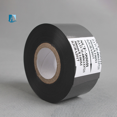 25mm*100m Κόκκινη καυτή χαλίση για την ημερομηνία εκτυπωτή Barcode Ribbon FC3 SCF900 Μηχανή κωδικοποίησης