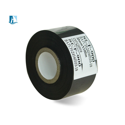 25mm*100m Κόκκινη καυτή χαλίση για την ημερομηνία εκτυπωτή Barcode Ribbon FC3 SCF900 Μηχανή κωδικοποίησης