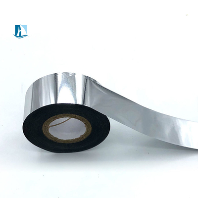 30mm * 100m LC1 Μαύρη ταινία μελάνης θερμικής μεταφοράς για γραφομηχανή Ημερομηνία παρτίδας