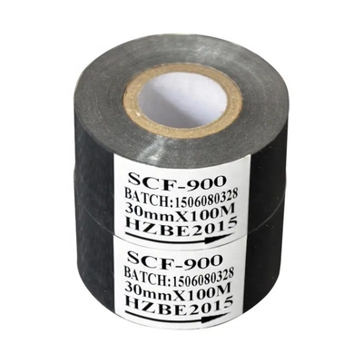 SCF900 SCF907 30mm*100m Φόλιου θερμής σφραγίδας Α βαθμού Κόκκινη χρονολογική εκτύπωση για την κατασκευή ετικετών
