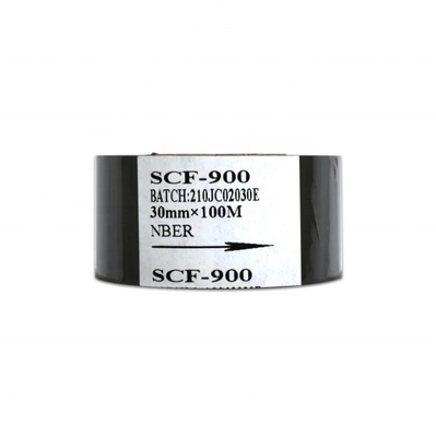 12 mm πλάτος SCF900 LC1 Τύπος Μαύρο Θερμοσήμα Χρονοδιαγραφή Χάρτη κωδικοποίησης για τέλεια εκτύπωση
