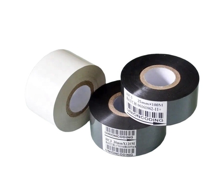 Πίνακα εκτυπωτή 12mm πλάτος 30mm x 100m μαύρο ρολόι συμβατό με κωδικοποιητή θερμής σφραγίδας