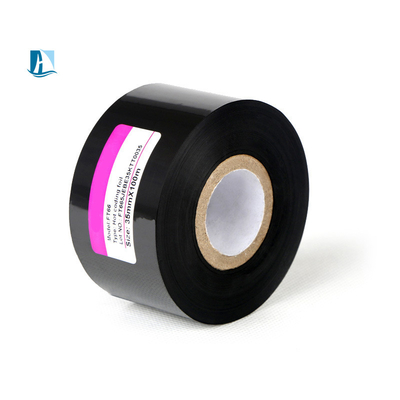 30 mm*100 m ταινία θερμής τυποποίησης για χαρτί/δερμάτινο/υφασματικό/υφάσματα/πλαστικό με μπλε