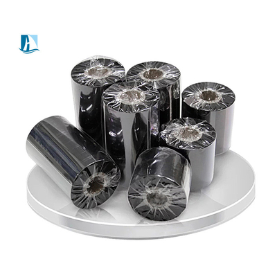 110mm*300m Wax Resin Black Thermal Transfer Ink Ribbon για ταχεία κωδικοποίηση