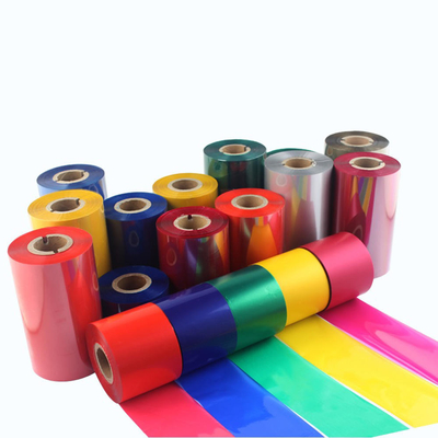 110mm*300m Wax Resin Black Thermal Transfer Ink Ribbon για ταχεία κωδικοποίηση