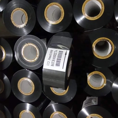 Προμήθεια 20mm*100m Τεχνολογική ταινία εκτύπωσης για εκτυπωτή ετικέτας Πεδίο πίεσης 0,3-0,5Mpa