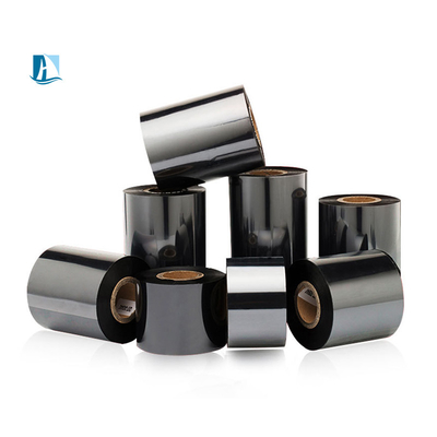 100C-160C Θερμοκρασία Εναλλακτική Ss Ribbon Wax Resin Ribbon για Τυπογράφο Θερμικής Ρίμπου Ασημιού