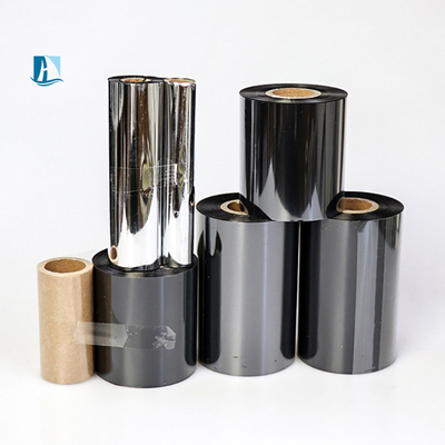 100C-160C Θερμοκρασία Εναλλακτική Ss Ribbon Wax Resin Ribbon για Τυπογράφο Θερμικής Ρίμπου Ασημιού
