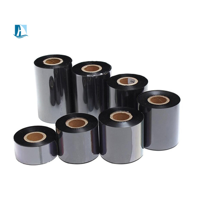 30-600/λεπτο Ταχύτητα κωδικοποίησης 110mm*300m Τεχνητή ταινία κερί θερμικής μεταφοράς για εκτυπωτή γραμμικών κωδικών