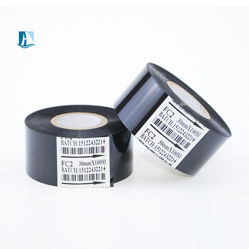 Πίνακα εκτυπωτή 12mm πλάτος 30mm x 100m μαύρο ρολόι συμβατό με κωδικοποιητή θερμής σφραγίδας