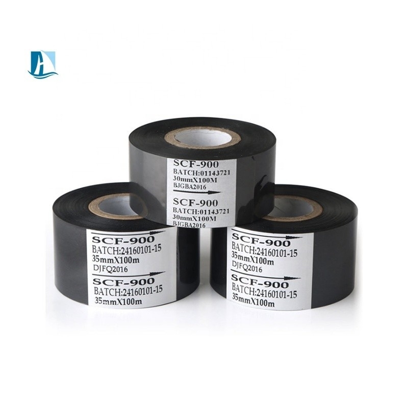 25mm 100M θερμική μεταφορά ταινία Η τέλεια επιλογή για την παρτίδα λήξη ημερομηνία κωδικοποίησης ανάγκες