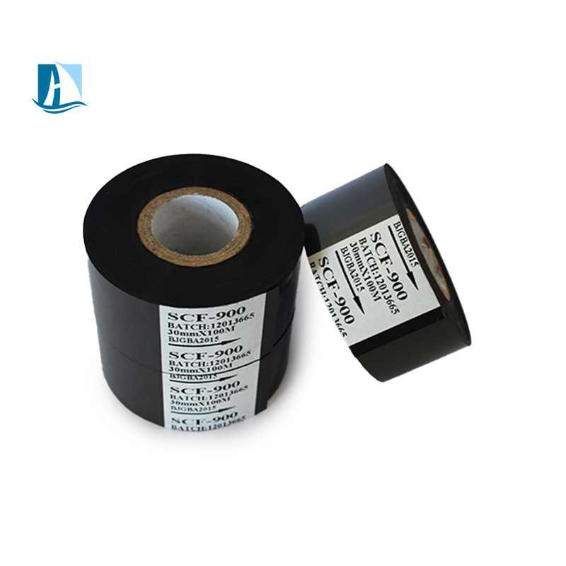 Πλαστική ταινία θερμής σφραγίδας για LC1 FC1 SCF900 Custom Size 30mm*100m Coder Printer