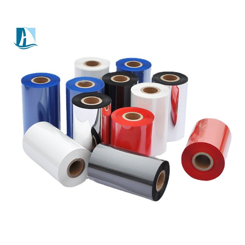 ΠΕΤ 50mm*100m LC1 Μπλε Χρώματα Κωδικοποιητική Ράβδος Σατέν Ράβδοι για εκτύπωση